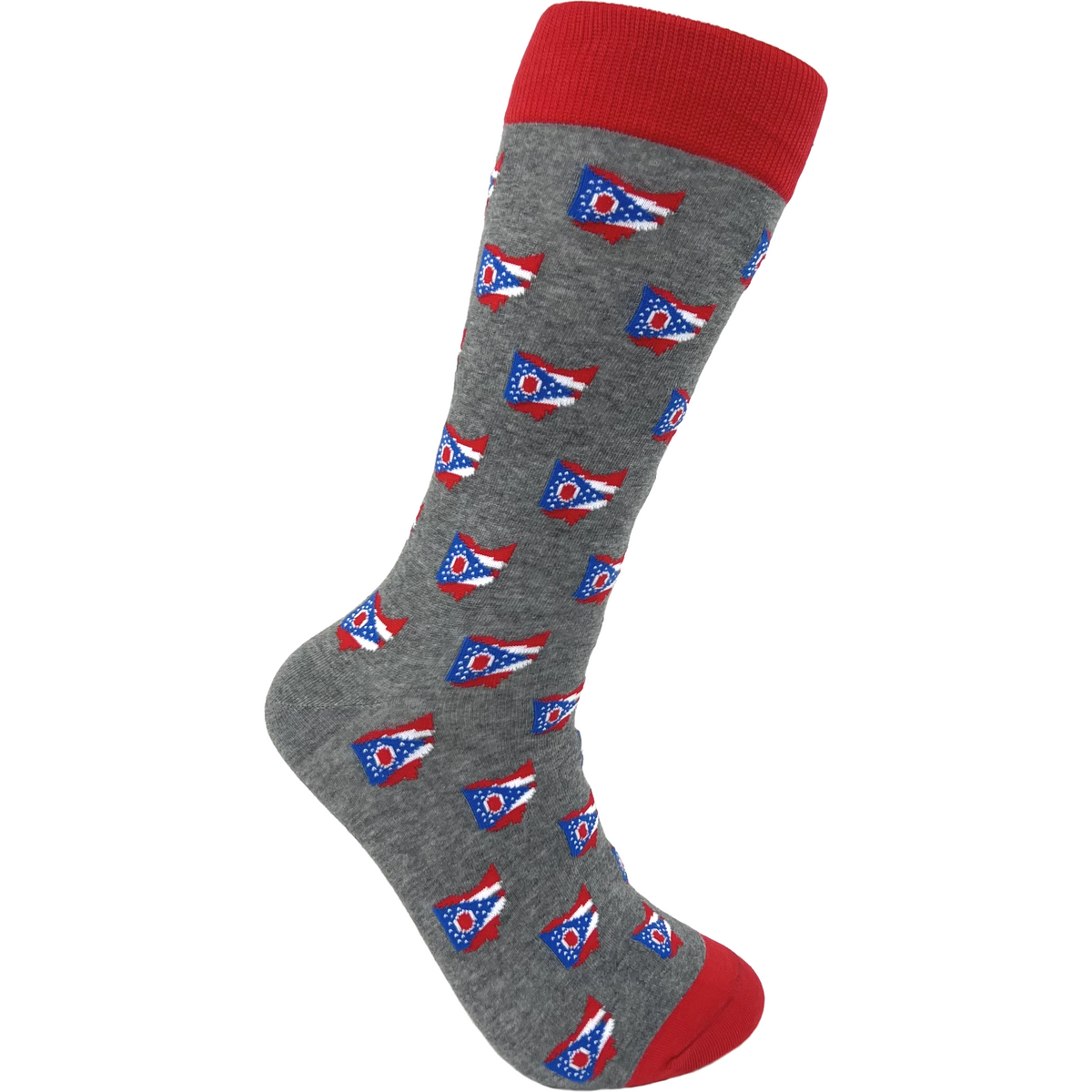 Scarlet Gray Sock | Winter Gray Sock | Franklin Morrow